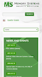 Mobile Screenshot of memorysystems.net